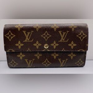 Louis Vuitton Monogram Sarah Wallet Vintage